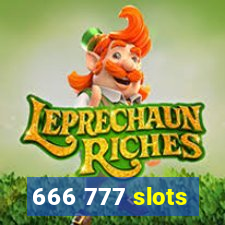 666 777 slots